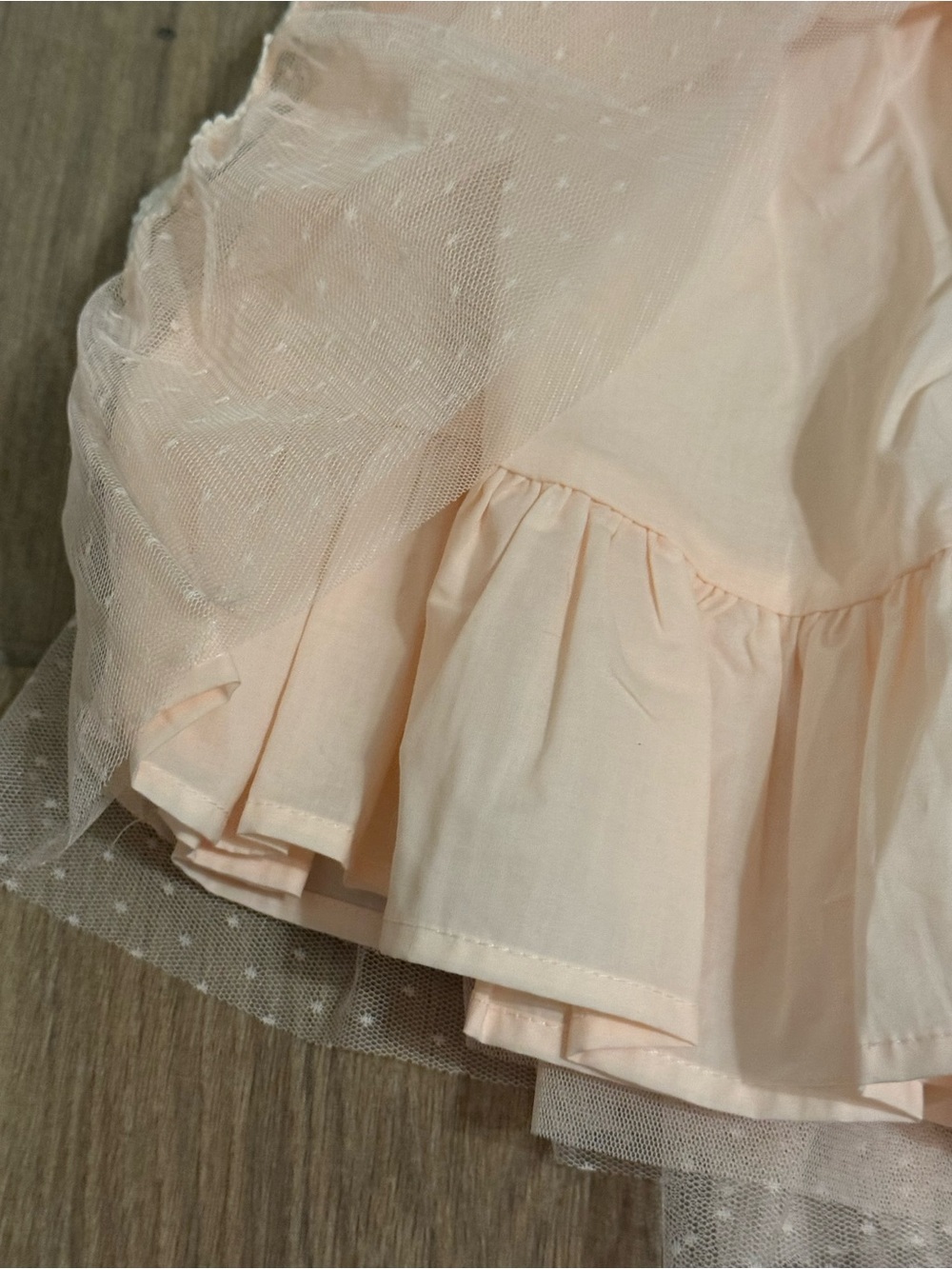 Tahari Baby Girl 24M Pink Tulle Embroidered Bunny Dress - Picture 6 of 7